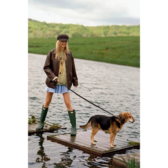 Hunter Original Refined Black Tall Rain Boots Women’s 9 | Waterproof New - Picture 16 of 16